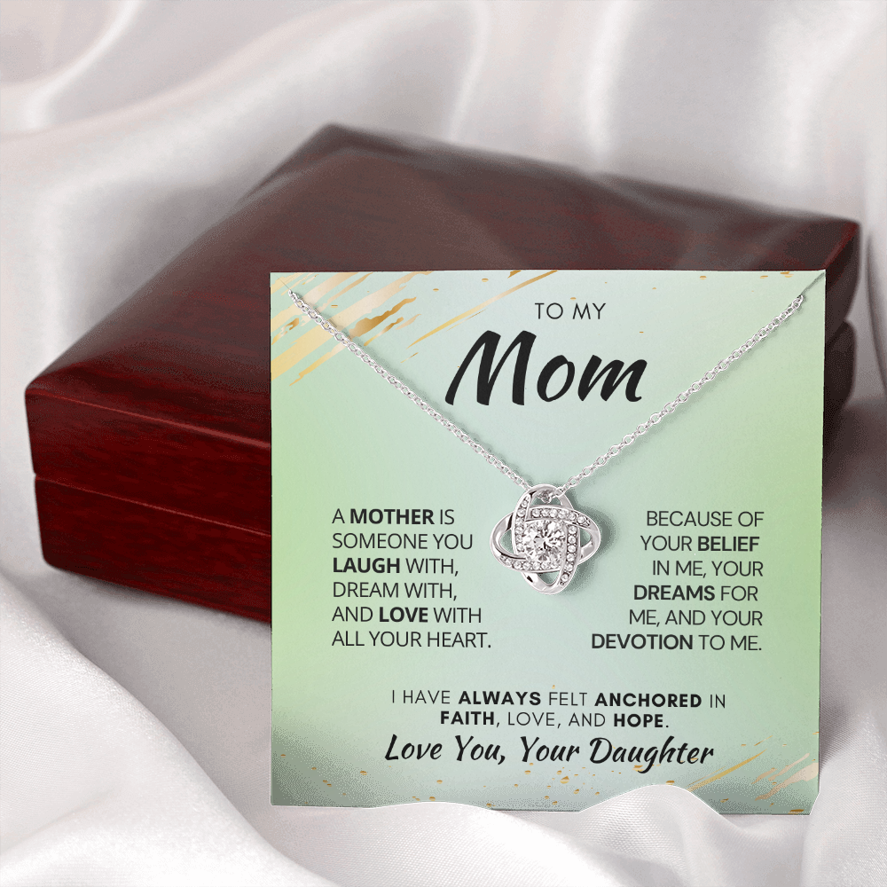 Best Mom Gift Ever| Birthday Mother’s Day Gift from Son, Daughter, Custom Card, Necklace Jewelry For Wife from Husband 311AMdmo2