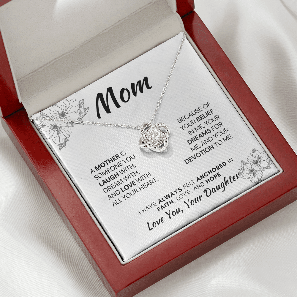 Best Mother's Day Gift Ever From Son| Unique Message Card Jewelry For Mom, 311AMdfb