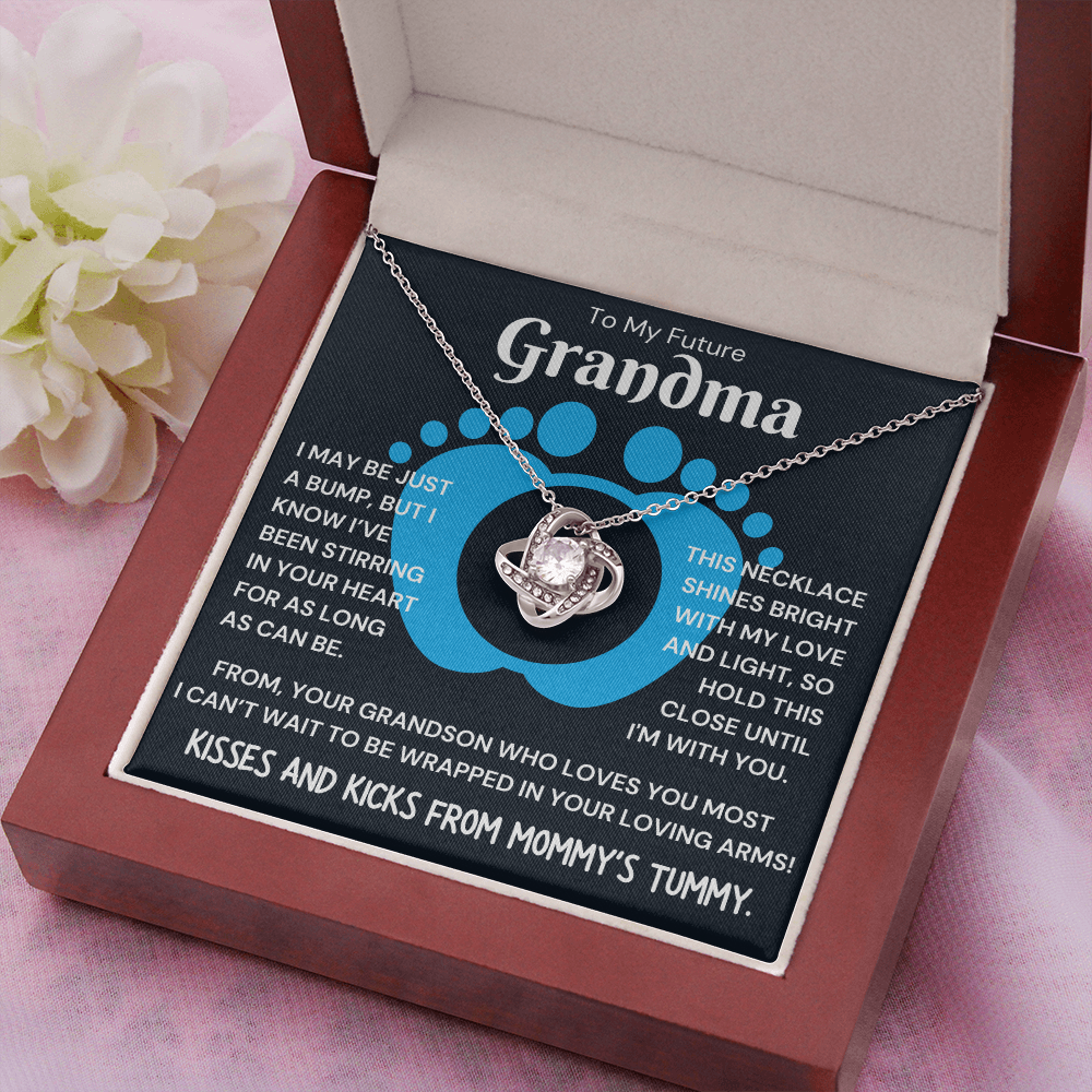 Future Grandma, Nana Gift| Grandma-Nana Baby Announcement From Mommy's Tummy420FGb,2